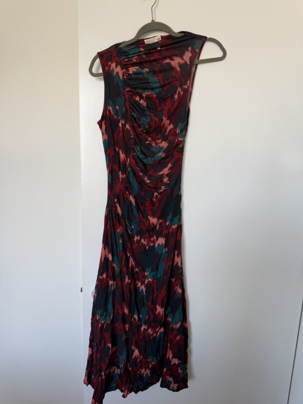 Ulla Johnson Livia Floral Tissue Jersey Dress M - Picture 3 of 5